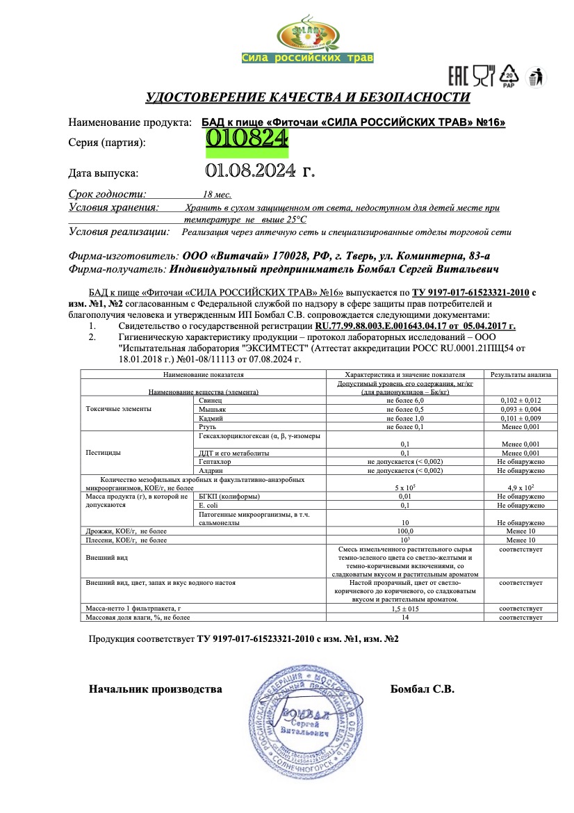 Паспорт №082024